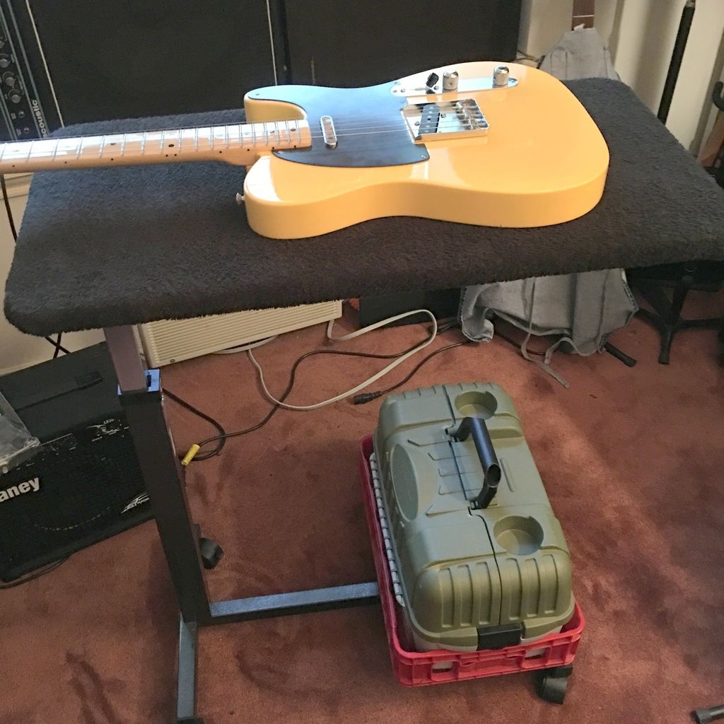 Portable Guitar Workbench Build Thread The Gear Page